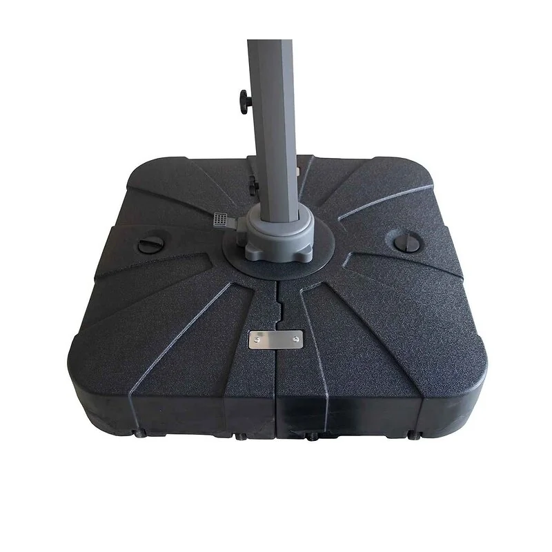Maze Rattan Apollo LED 3m Round Rotating Cantilever Parasol image 5