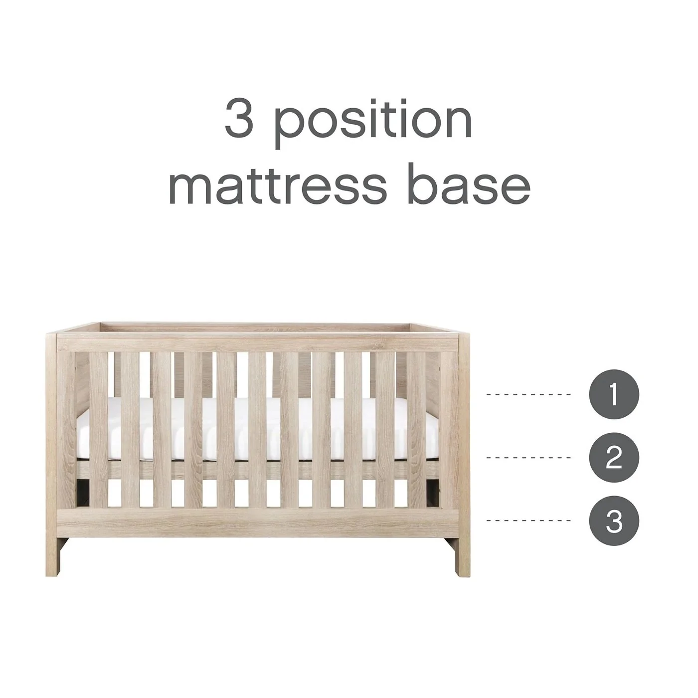 Tutti Bambini Modena 2 Piece Room Set - Oak image 11