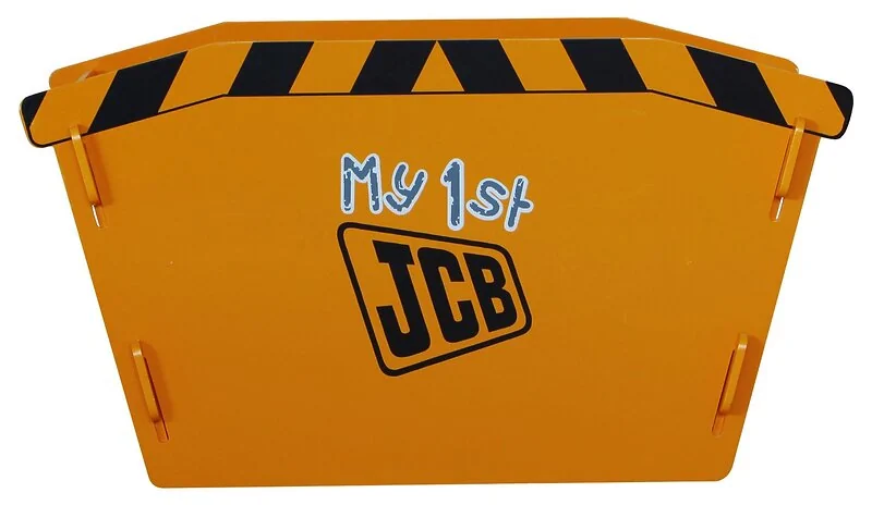 Kidsaw JCB Construction Skip Toybox Yellow