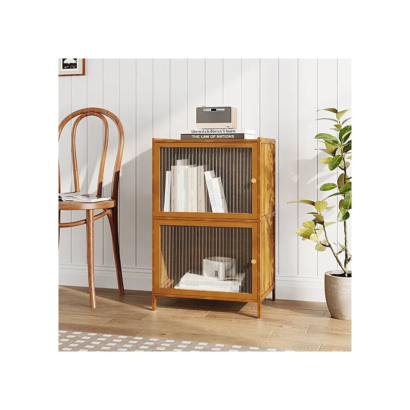 Living & Home Versatile 2-Tier Storage Cabinet