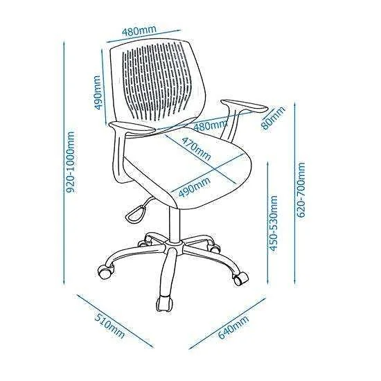 Alphason Malibu Chair - Grey view 5