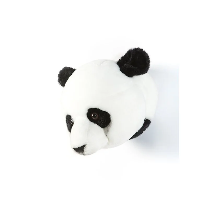 Thomas the Panda Bear Plush Animal Head Wall Decor