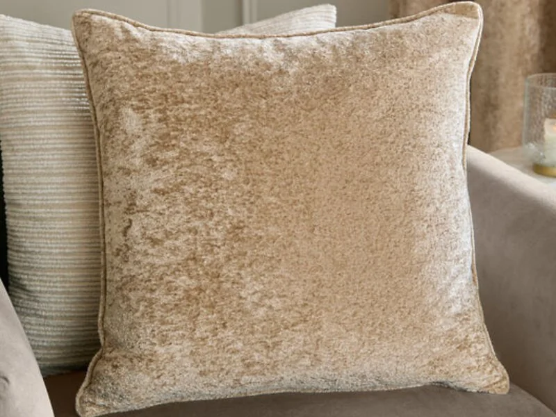 Paoletti Lustre Velvet 50 x 50cm Polyester Cushion – view 3