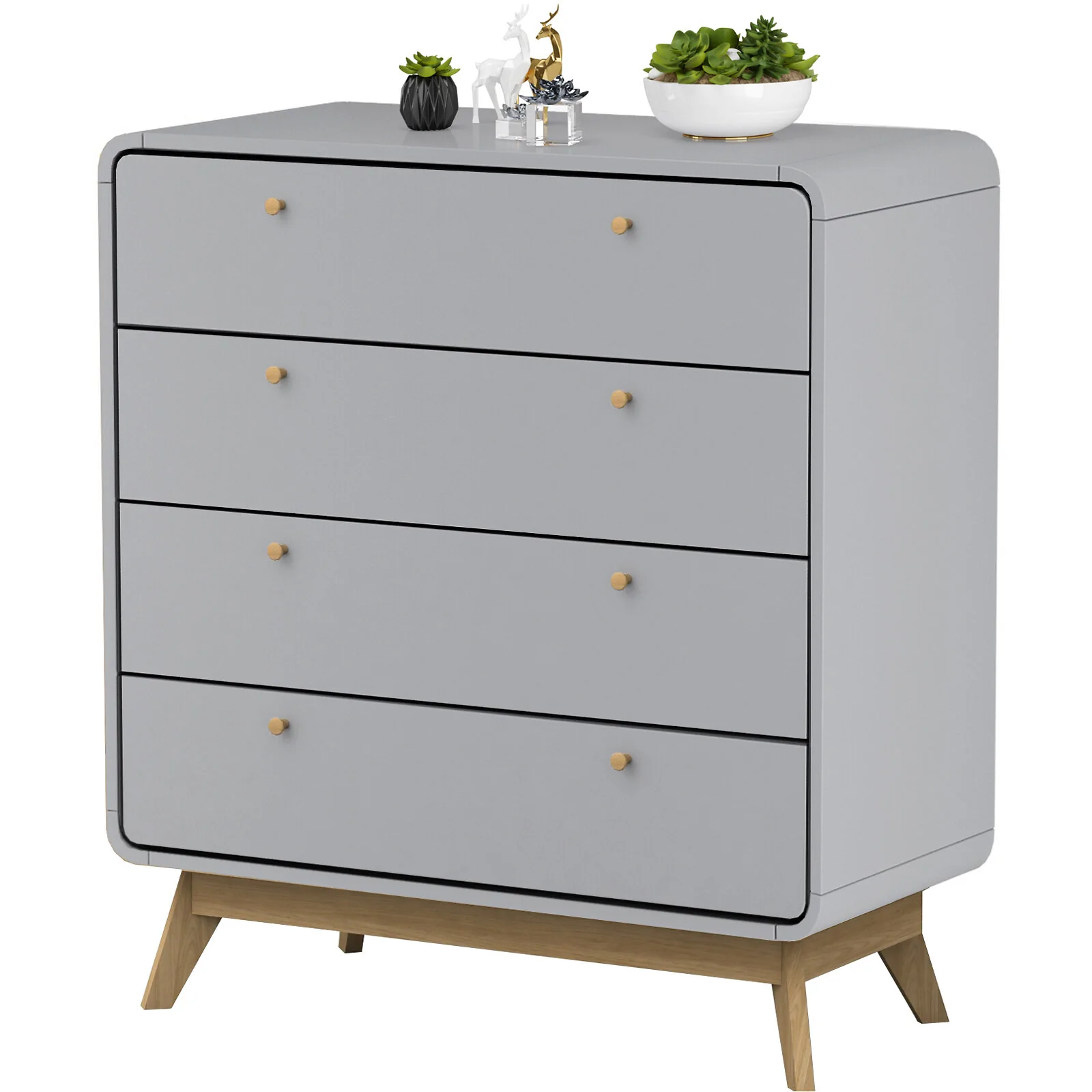 Dorel Cassie Dresser Grey view 6
