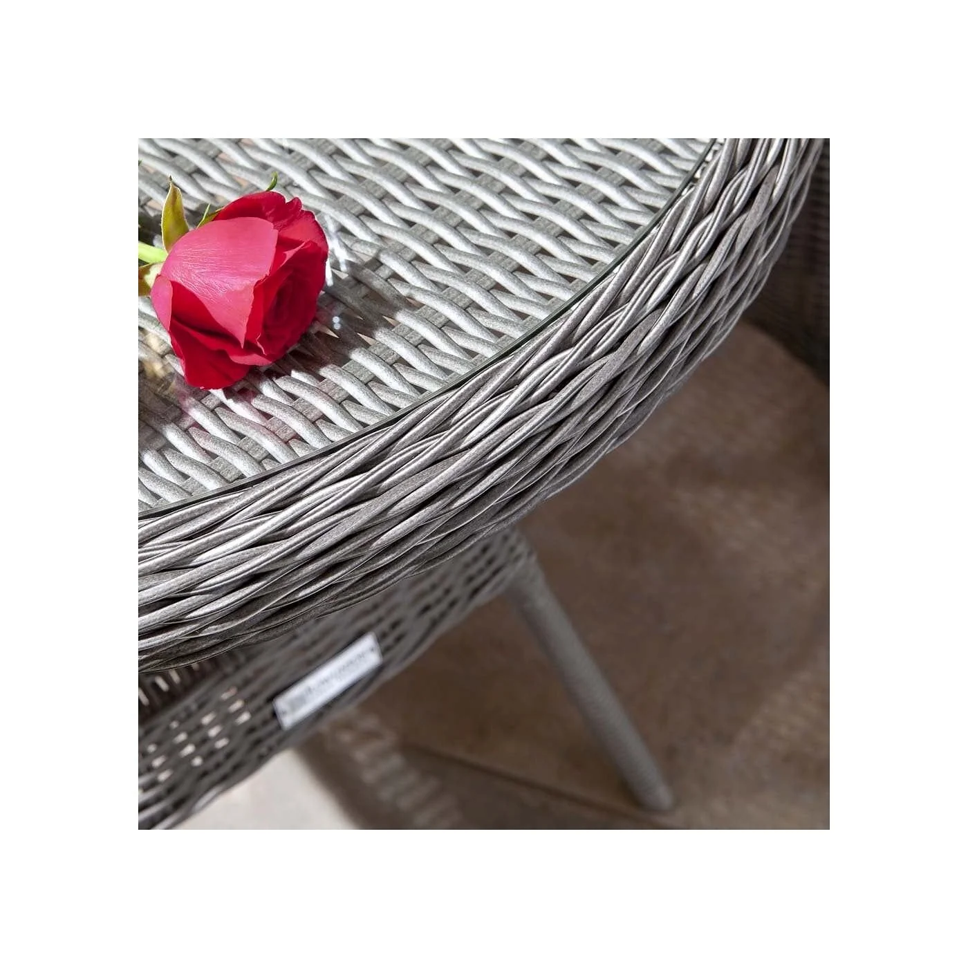 Rowlinson Prestbury Bistro Set Natural Stone image 3