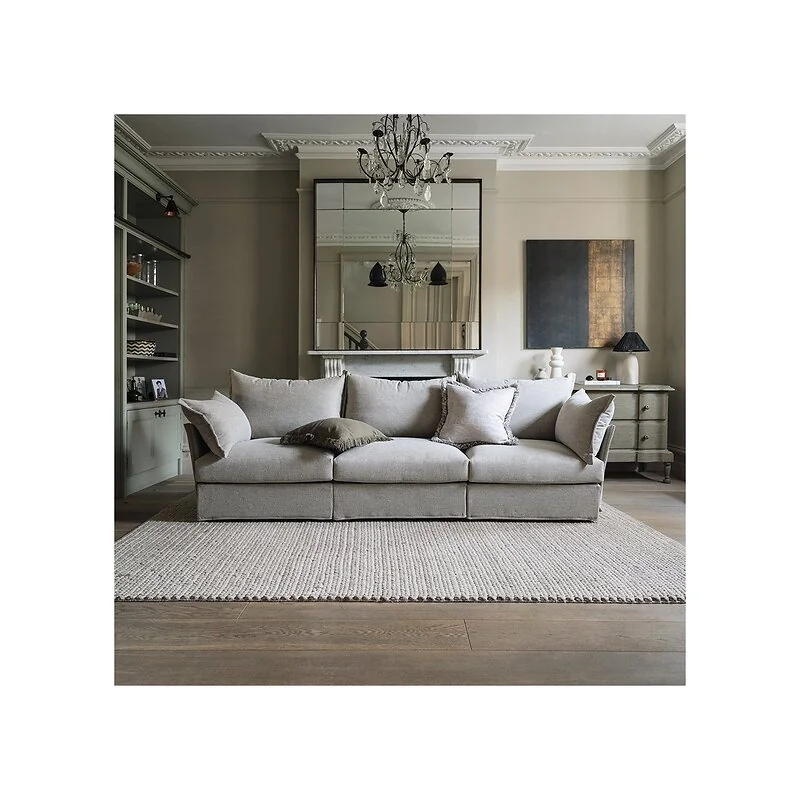 Swyft Sofa in a Box Model 06 Modular Linen 3 Seater Sofa