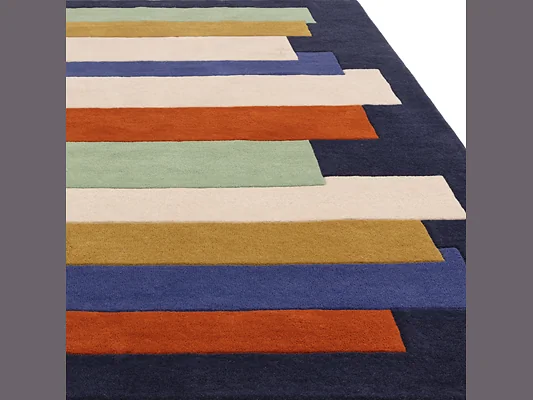 Asiatic London Reef Stacks RF33 Rug Multicoloured Wool – view 5