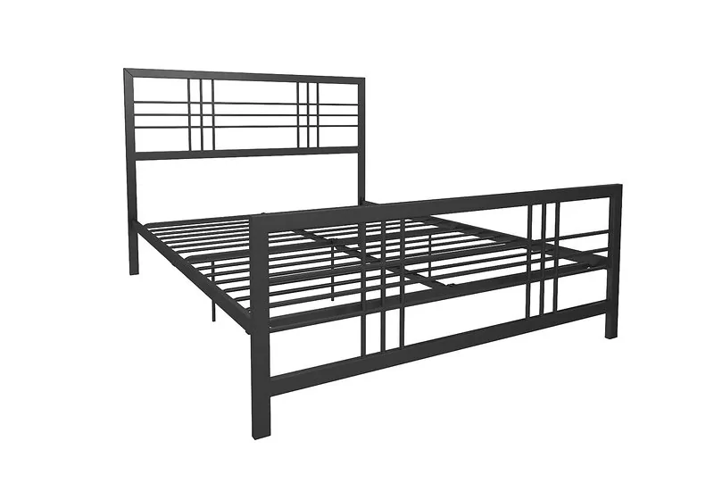Dorel Burbank Black Metal Bed – view 6