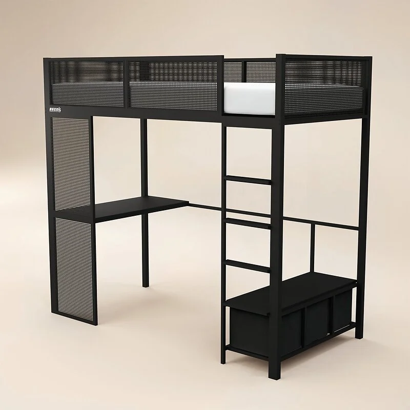Recoil Glitch Metal High Sleeper with Desk image 4