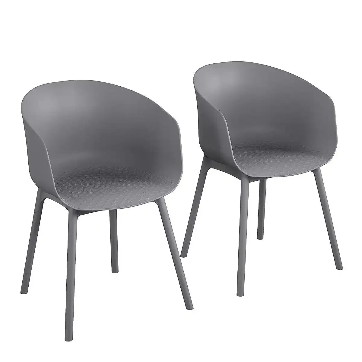 Novogratz York XL Dining Chairs IndoorOutdoor 2 Pk view 2