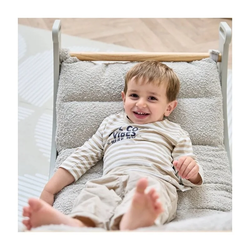 Tutti Bambini Scala Montessori Pikler Play Arch & Cushion - Mushroom image 4
