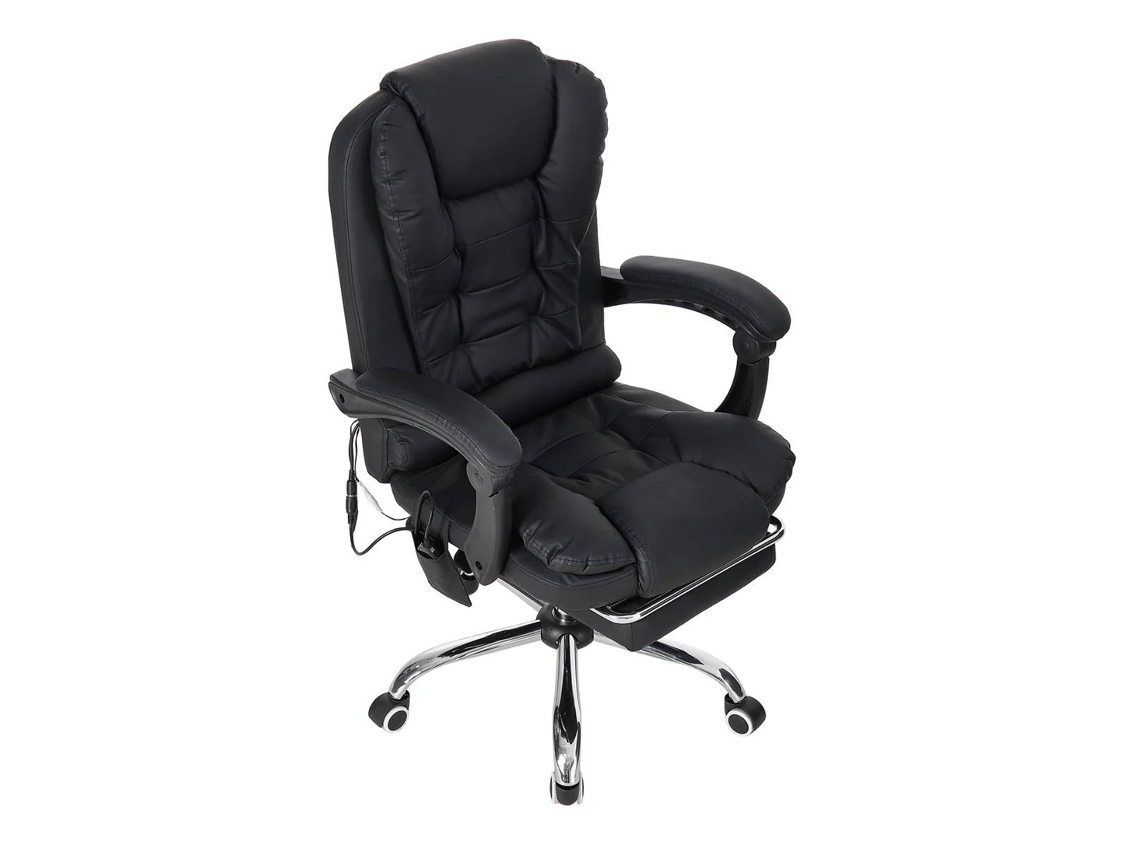 Living & Home Swivel Height Adjustable Office Chair with Seven Point Massage