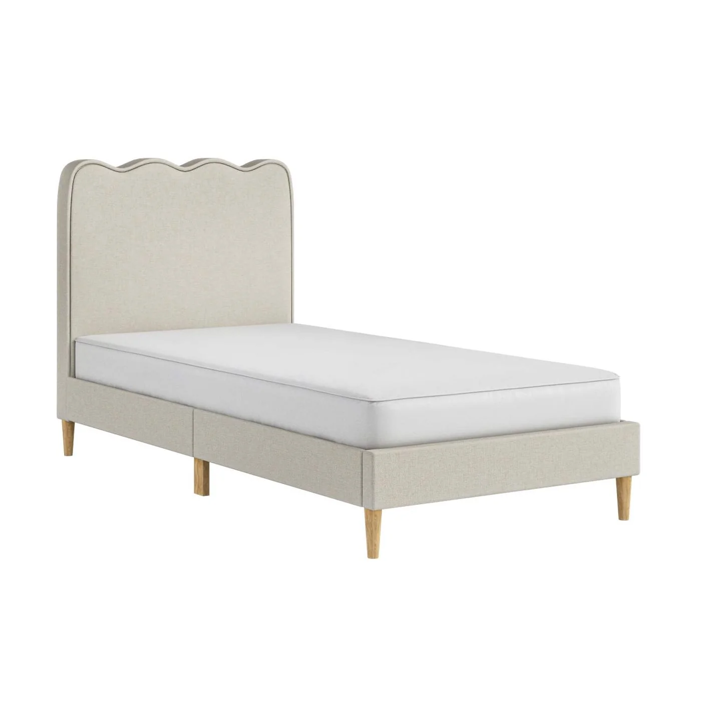 Flair Ellis Single Bed with Cloud Headboard image 3