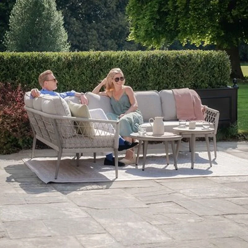 Maze Rattan Monaco Large Corner Sofa Set image 2