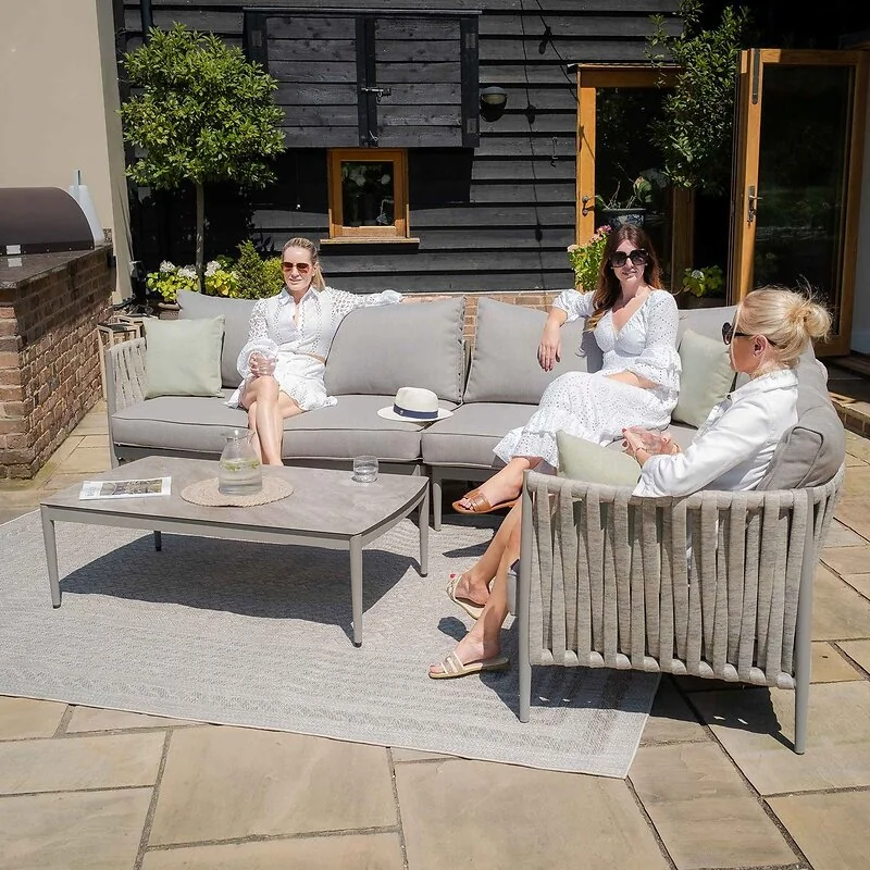 Maze Rattan Milan Large Corner Sofa image 2