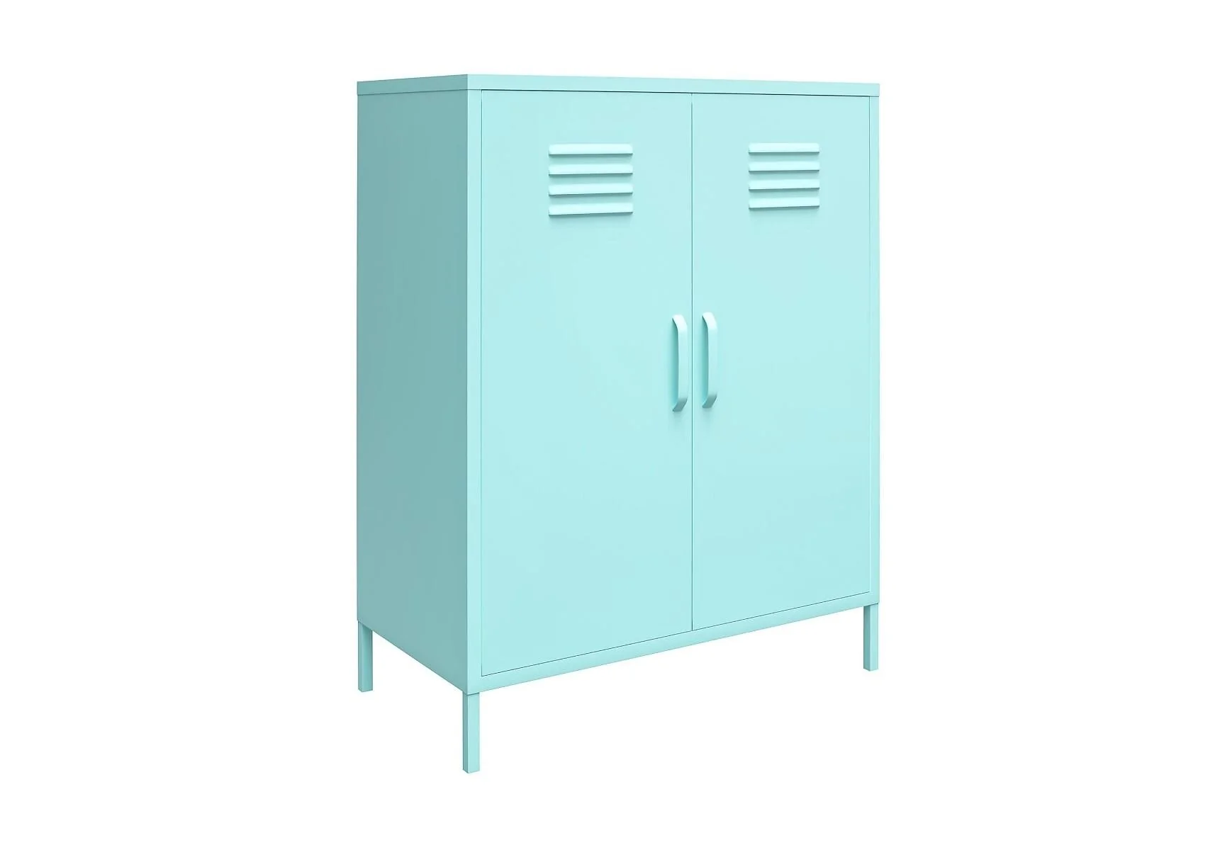 Novogratz Cache 2 Door Metal Locker Storage Cabinet – view 12