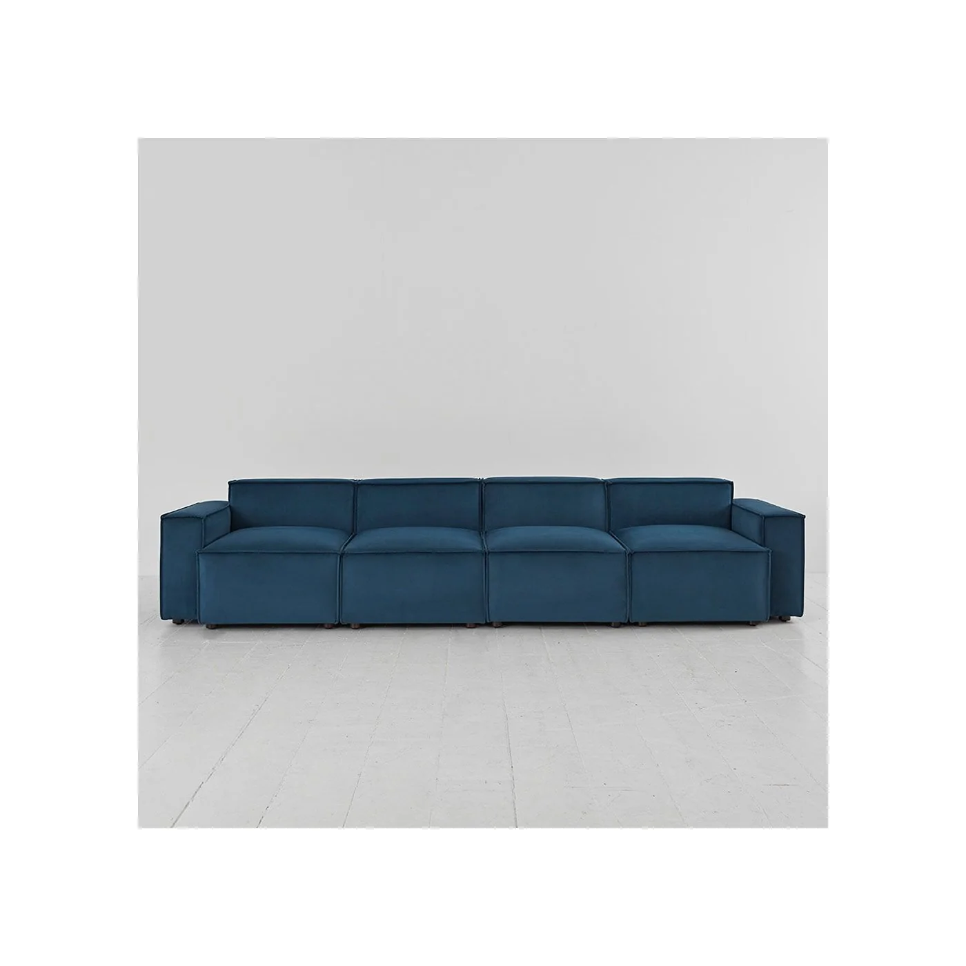 Swyft Sofa in a Box Model 03 Modular Velvet 4 Seater Sofa image 5