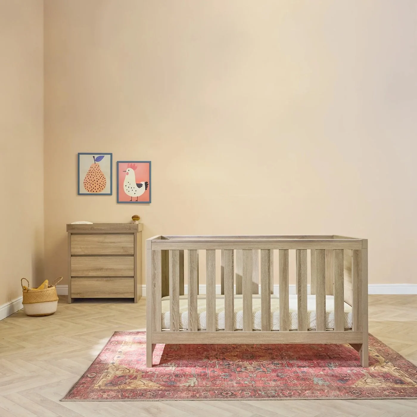 Tutti Bambini Modena 2 Piece Room Set - Oak image 5