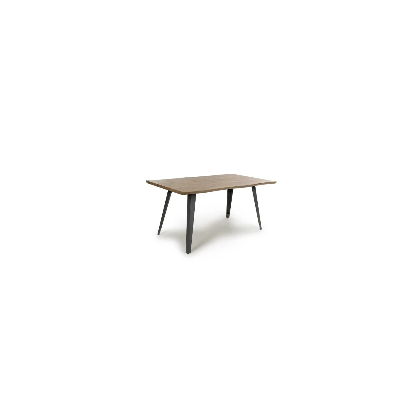 Nassau Medium Natural Curved Dining Table