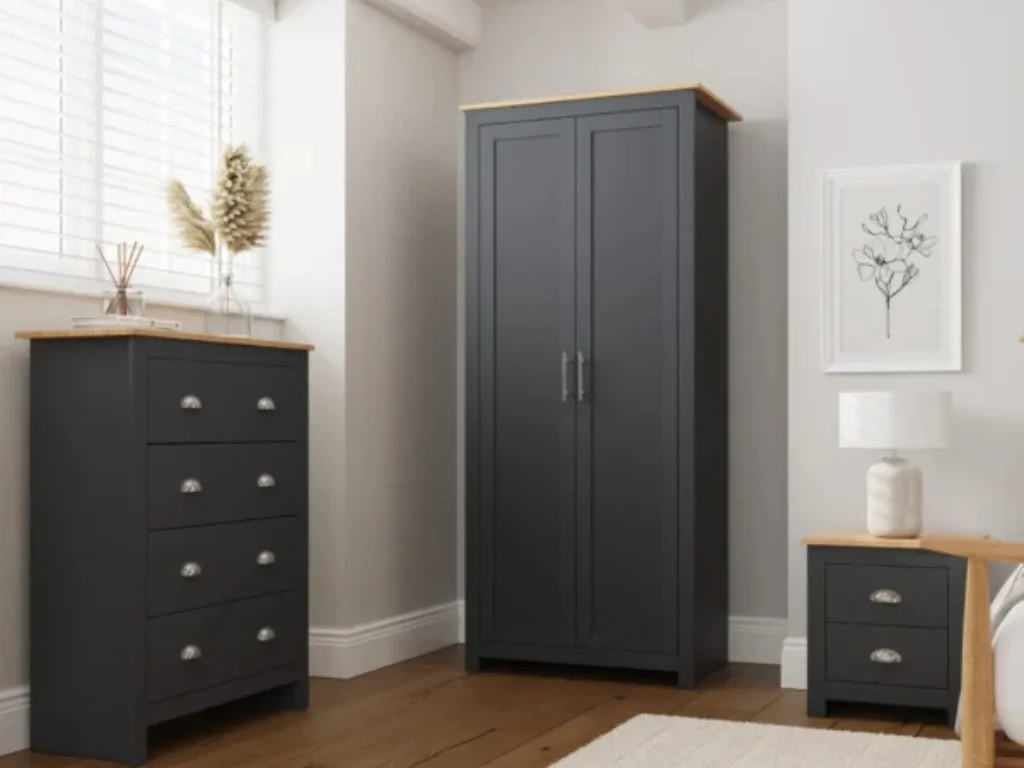 GFW Lancaster 3 piece bedroom set shaker style