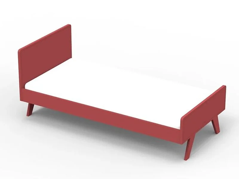 Mathy By Bols Madavin Single Bed with Birch Legs