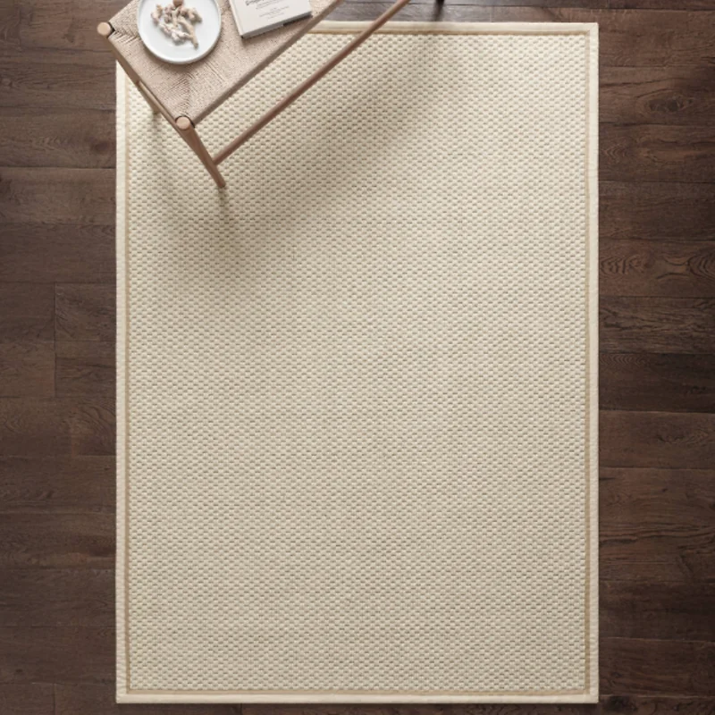 Asiatic London Korra Double Loop Cream Linen Wool Jute Rug image 2