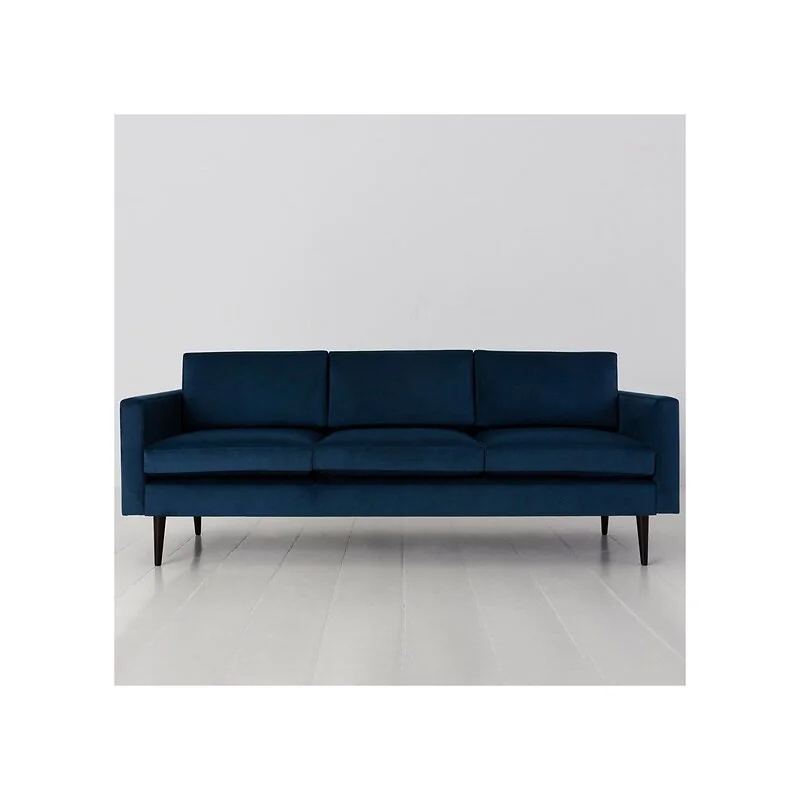 Swyft Sofa in a Box Model 01 Velvet 3 Seater Sofa image 4