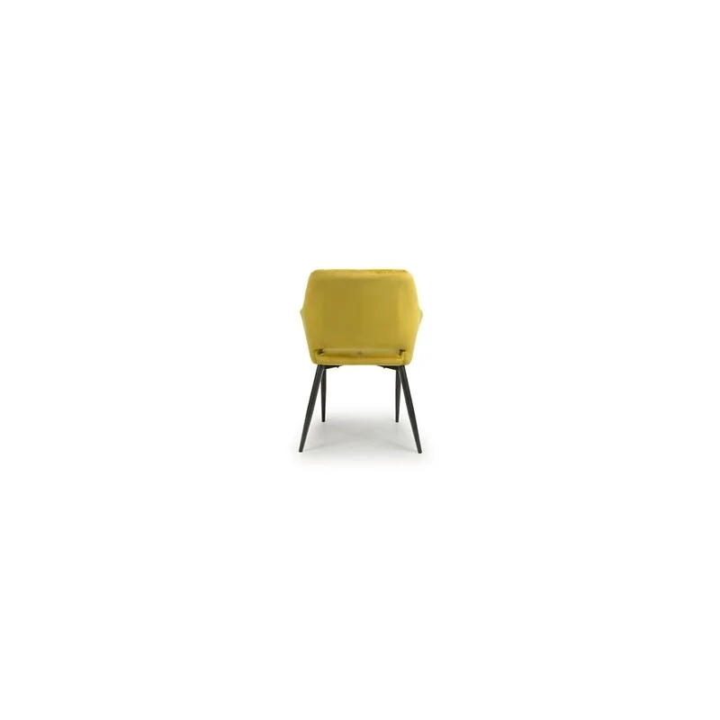 Nero Brushed Velvet Dining Chair (2 Pack) image 17