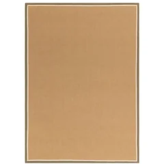 Asiatic London Bordo Herringbone Khaki Cream Natural Jute Rug