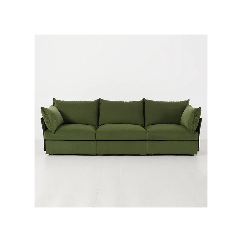 Swyft Sofa in a Box Model 06 Modular Velvet 3 Seater Sofa image 4