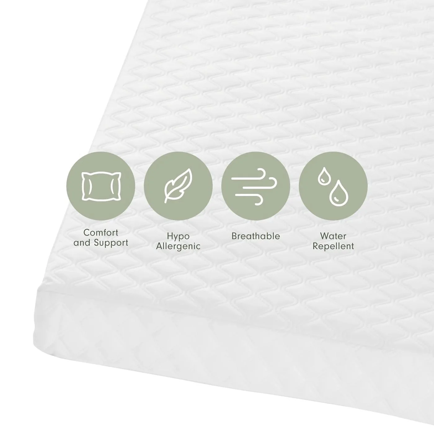 Tutti Bambini Sprung Cot/Cot Bed Mattress image 3