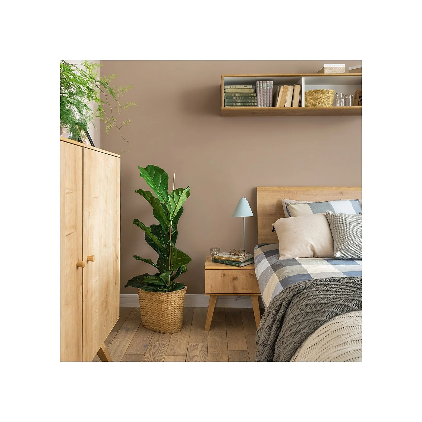 Vox Nature Bed with Solid Headboard image 5