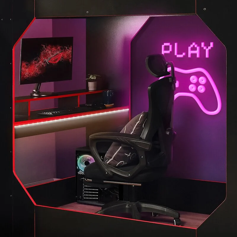The Boss Pod Small Double Gaming Highsleeper Bed image 2