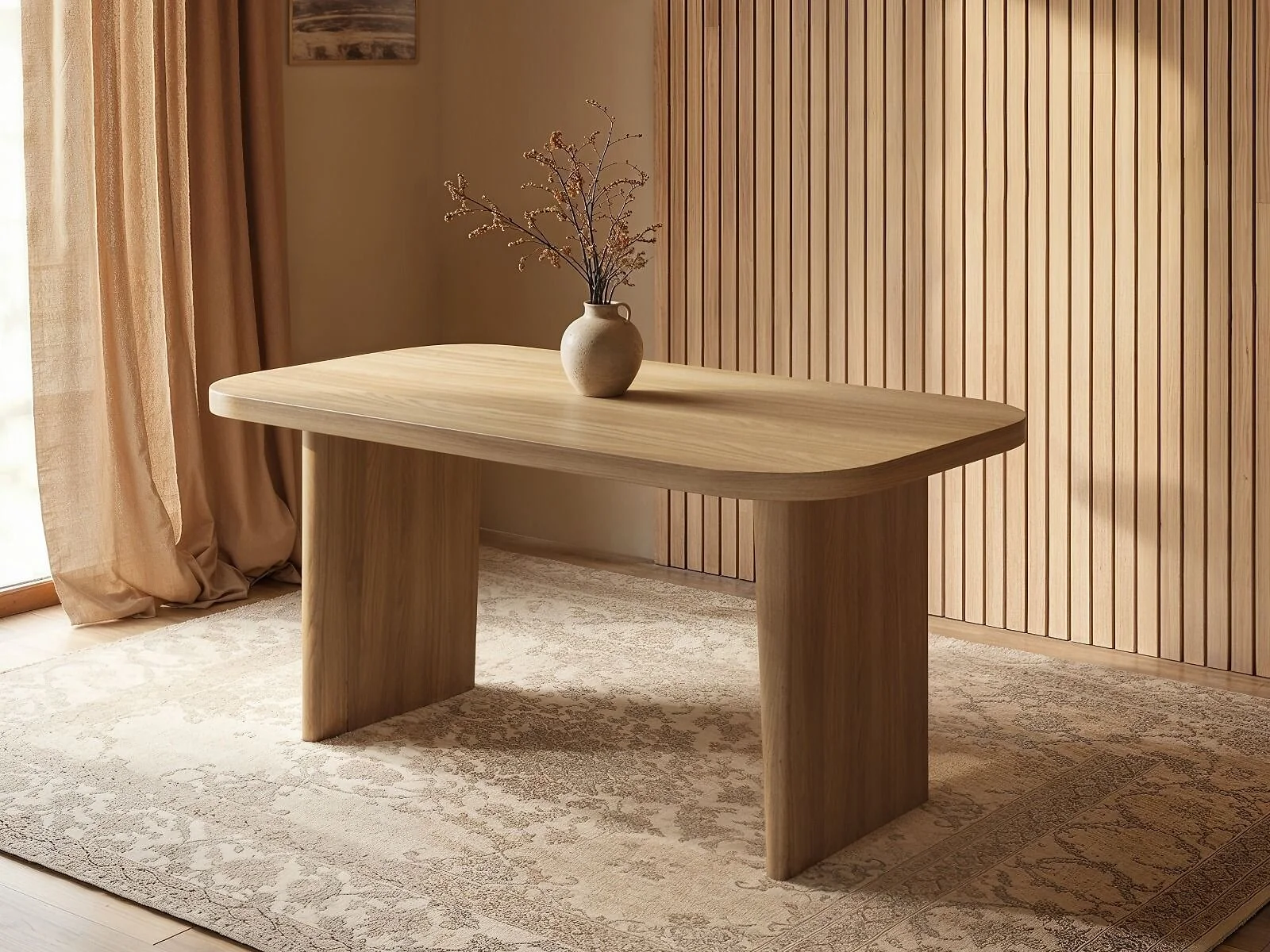SOLACE+CO Nolan Corner Bench Dining Table & Seating Set – view 5