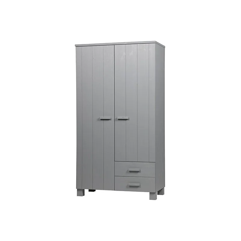 Woood Dennis Solid Pine Wardrobe with Drawers image 5