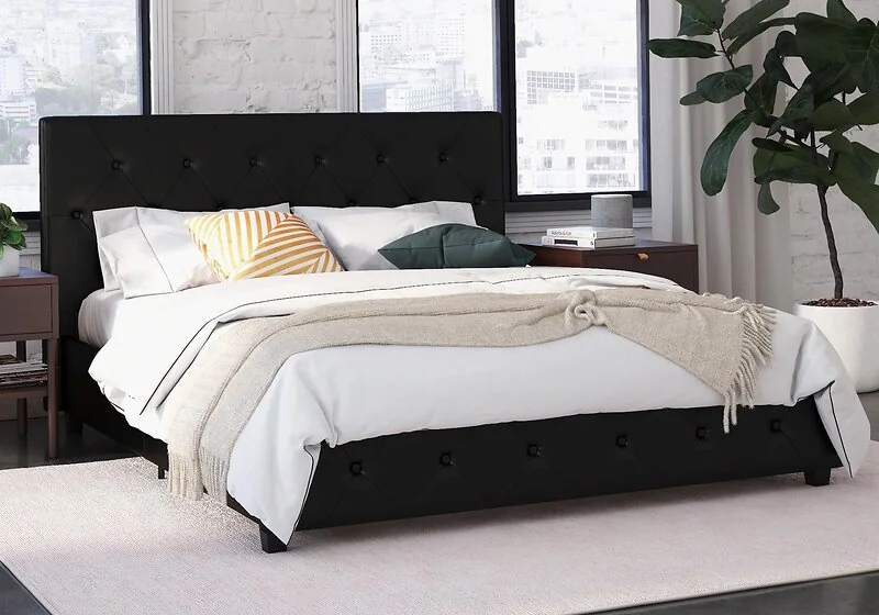 Dorel Dakota Faux Leather Storage Bed – view 3