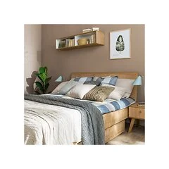 Vox Nature Bed with Solid Headboard