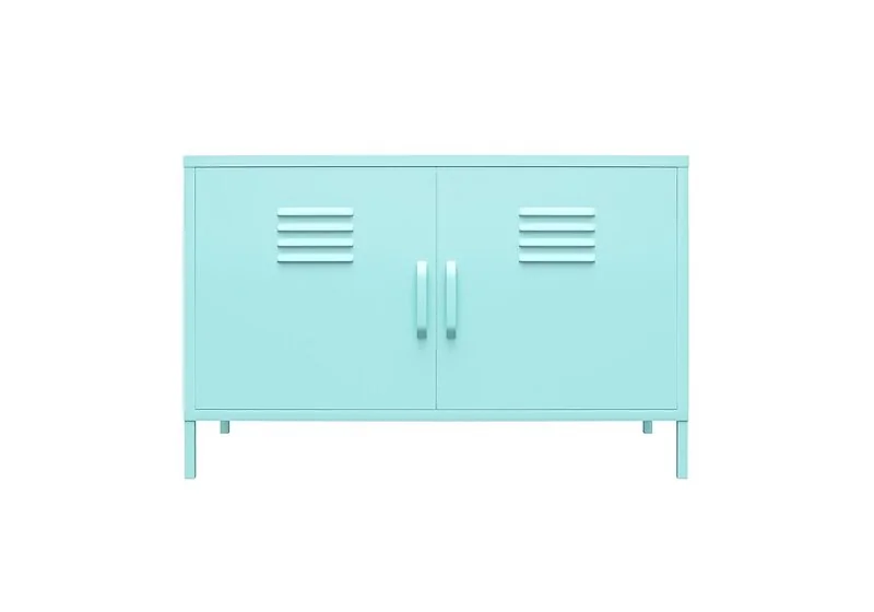 Novogratz Cache 2 Door Metal Locker Accent Cabinet – view 20