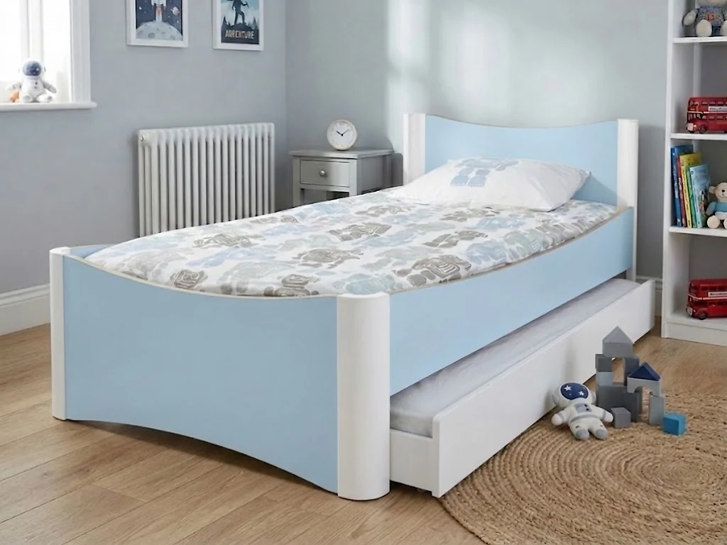 Mathy By Bols Fusion Wooden Single Bed with Optional Trundle