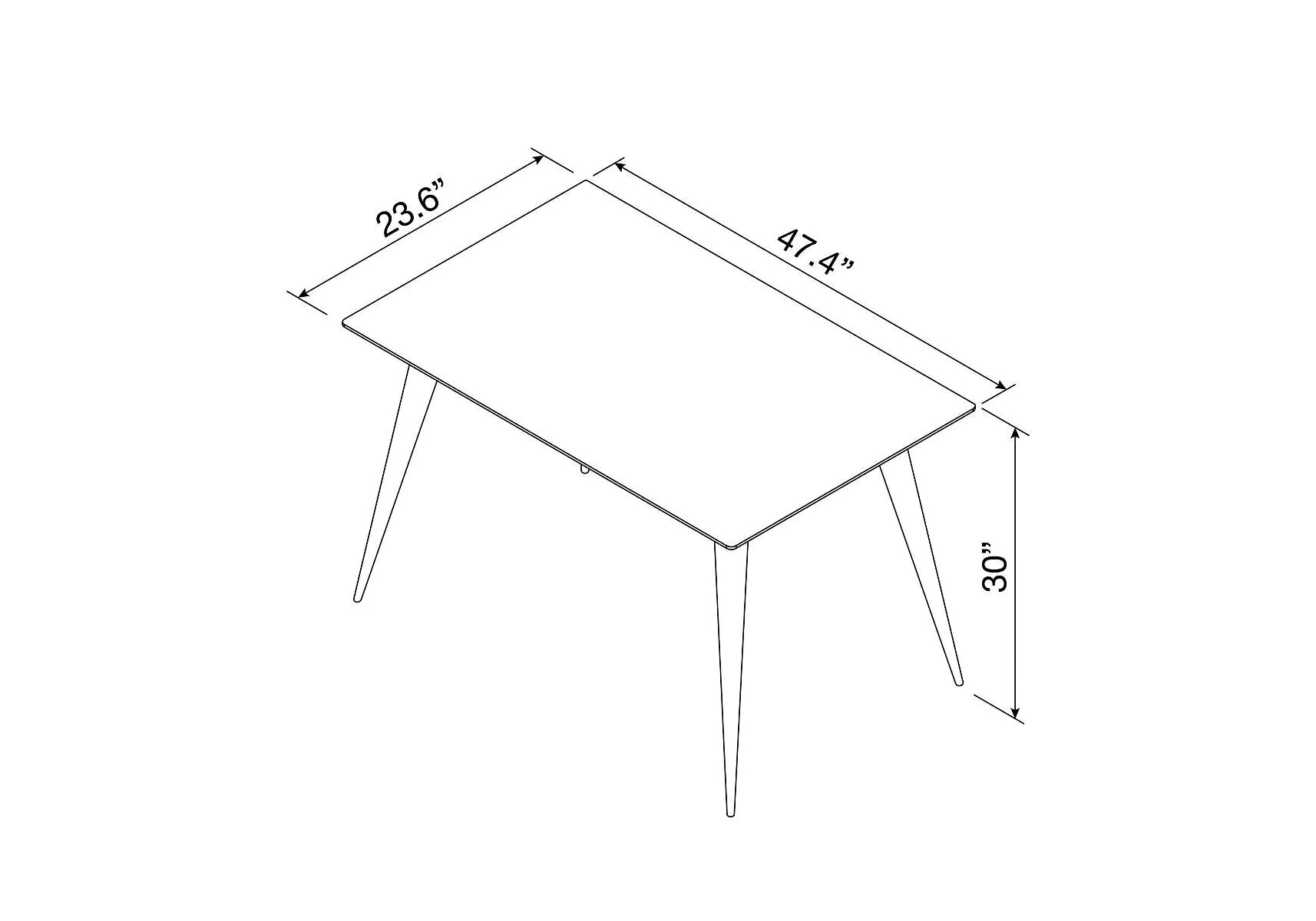 Novogratz Brittany Desk – view 8
