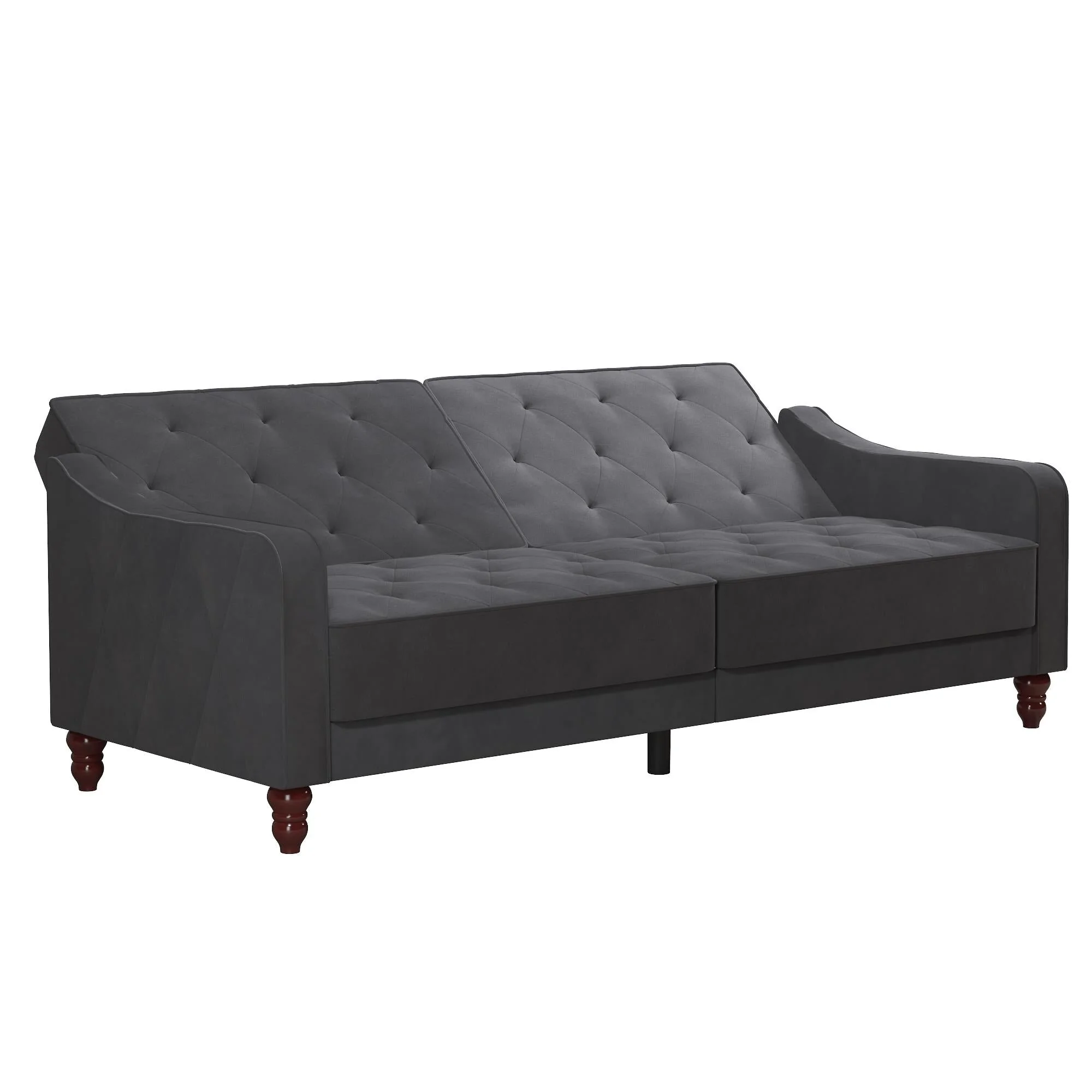 Novogratz Vintage Tufted Sofabed Velvet view 6
