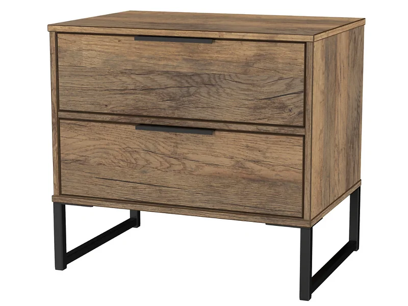 Welcome Diego midi chest Dusk Grey — scratch-resistant MFC construction with linen-effect drawer linings