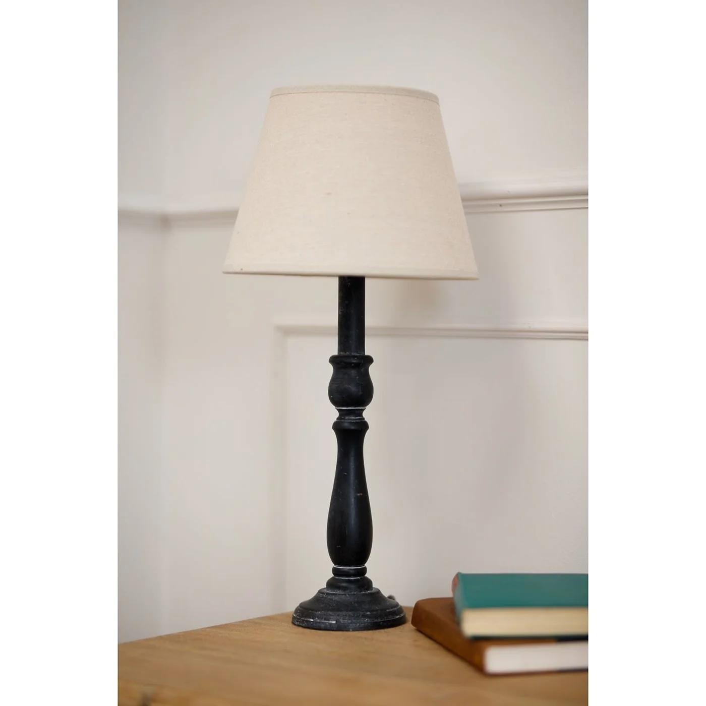 Ravenna Column Table Lamp With Linen Shade image 3