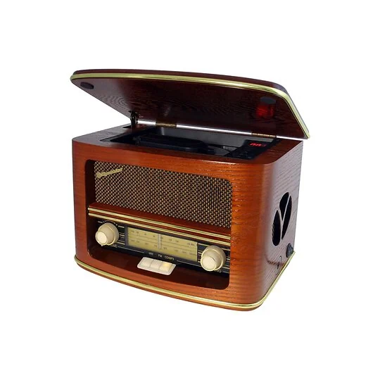 Roadstar Retro Wooden Radio/CD/MP3 Player