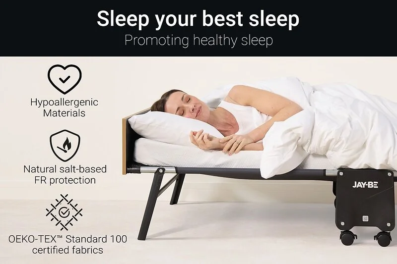 Jay-Be® GP80 Grand Folding Bed with e-Pocket Tufted Mattress  Single