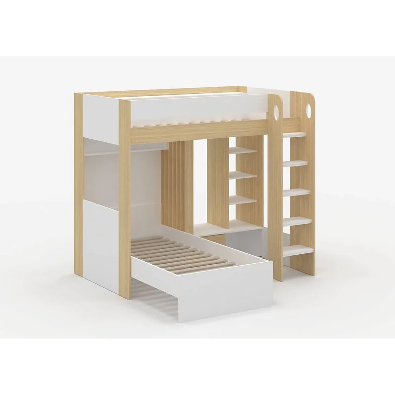 Flair Hampton L-Shaped Bunk Bed with Storage & Wardrobe image 4