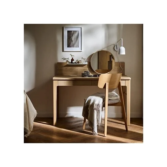 Vox Well Dressing Table with Shelves and Mirror