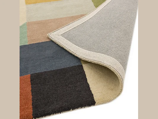 Asiatic London Reef Modern RF15 Rug Multicoloured Wool – view 4
