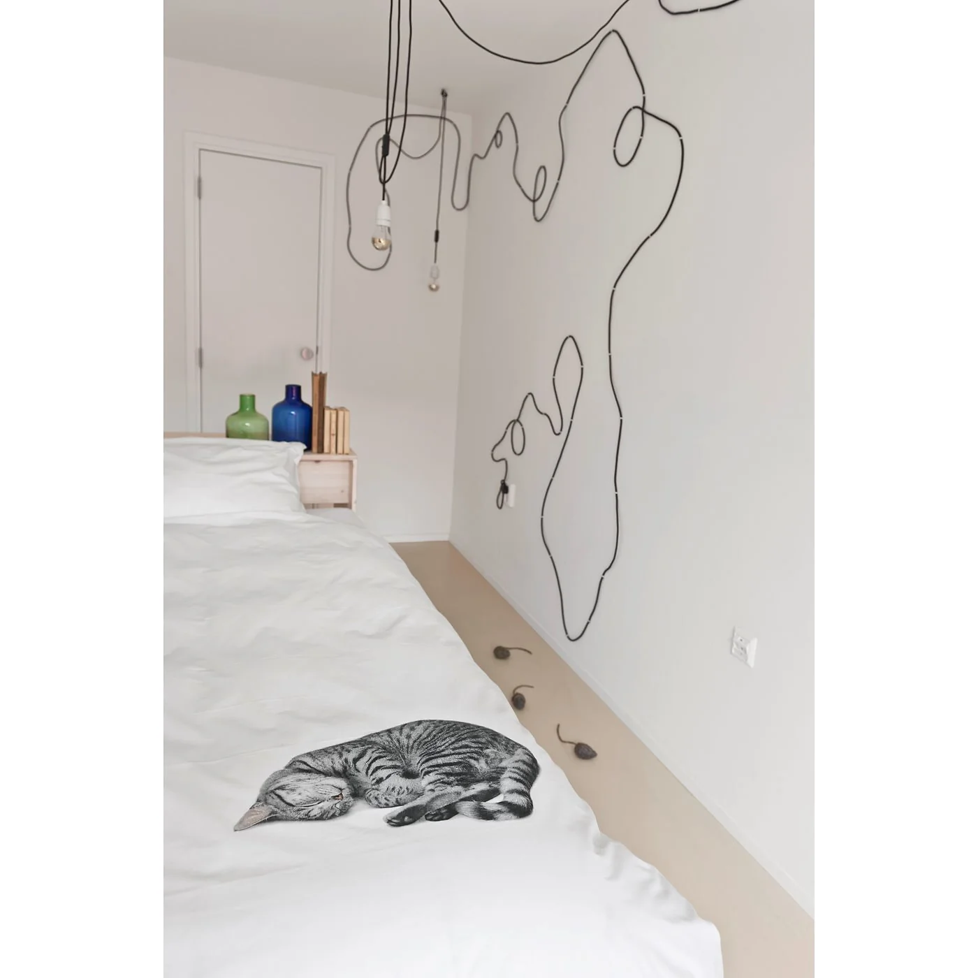 Snurk Childrens Ollie Cat Duvet Bedding Set image 3