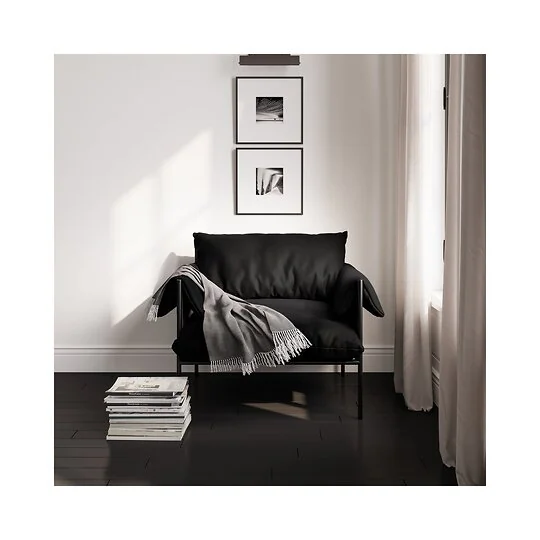 LPD Wardour Accent Chair Onyx